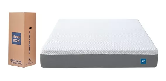 Colchón Alta Densidad 140x190 Con Memory Foam Sleep Box