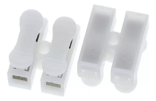 Conector De Fio Led Sem Solda Tipo Sindal 2 Vias 100pcs