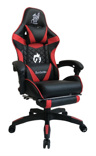 Silla Gamer Reclinable Con Descansa Pies 