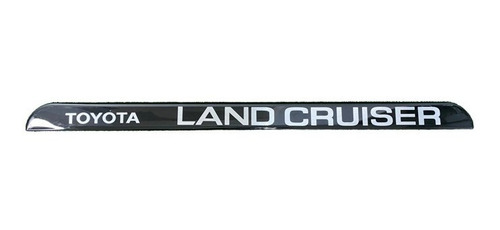 Emblema Platina Trasera Toyota Land Cruiser Autana Burbuja 