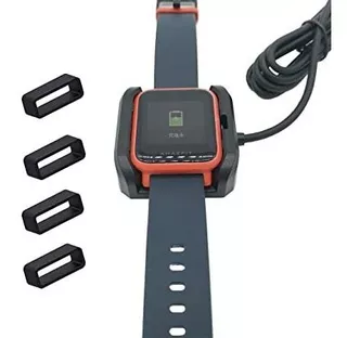 Paquete De 2 Para Xiaomi Huami Amazfit Bip Cargador, Cable D