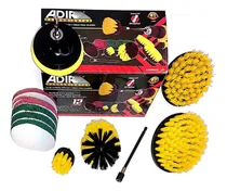 Comprar Kit Pulir Limpieza Cepillo Y Fibras Para Taladro 12 Pz