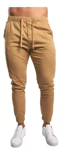 Pantalon Jogger Gabardina Stretch 2 Piezas Oferta