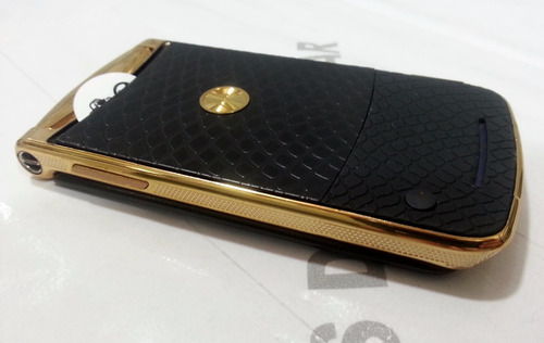 Celular Motorola V8 Gold Luxo Lindo Fliper Original Reliquia