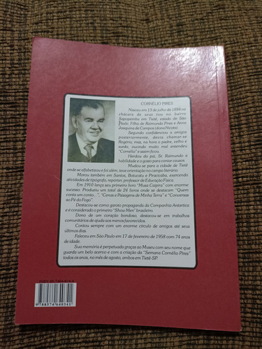 Livro Conversas Ao Pé Do Fogo, Cornélio Pires - 7 B
