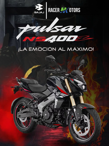 Nueva Pulsar Ns 400z Motor Tipo: Monocilindrico, 4 Tiemp