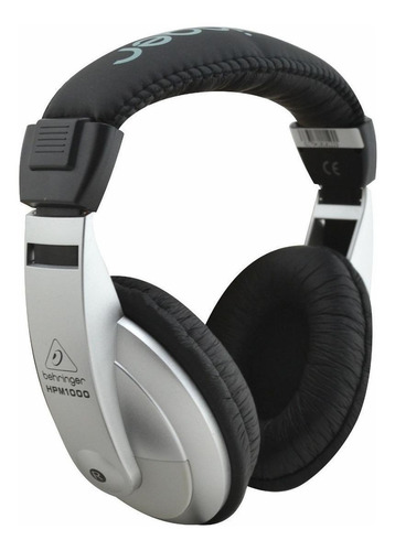 Imagen 1 de 3 de Audífonos Behringer HPM1000 silver y black