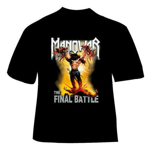 Polera Manowar - Ver 09 - The Final Battle