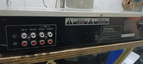 Equalizador Technics Modelo Sh8025 (Usado)