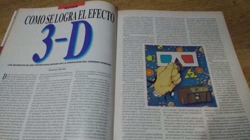 Revista Descubrir Nº 27 1993 Efecto 3d Como Se Logra Tecno