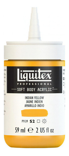 Tinta Acrílica Liquitex Soft Body 59ml S2 Indian Yellow