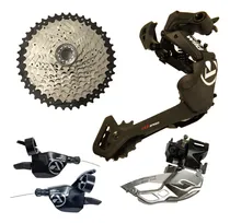 Comprar Kit Transmissão Absolute 10v Cassete 11x42 Cambios 2x10 Mtb