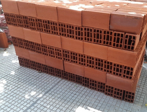 2 Palet De Ladrillos Huecos 12x18x33 9 Agujeros