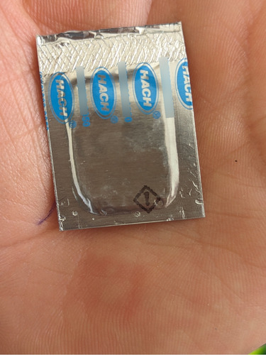 Sobres De Reactivo P/cloro Libre Dpd O-2.00 Mg/ Pk/ 100 Hach