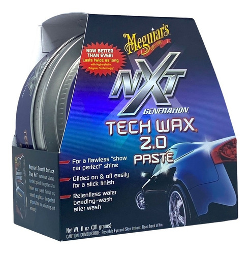 Imagem 3 de 7 de Meguiars Cera Nxt Generation Tech Wax Pasta 2.0 311g