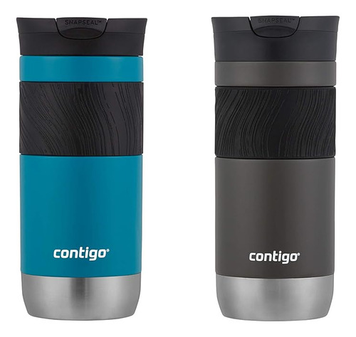 Contigo - Taza De Viaje Aislada, Sake & Juniper, 16 Oz, 1