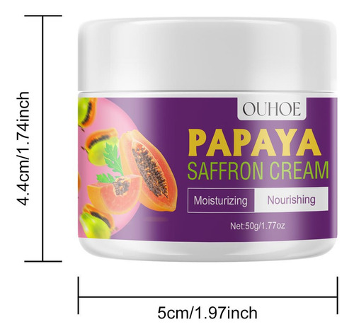 Loción Corporal K: Extractos De Papaya Y Azafrán Frescos Y N