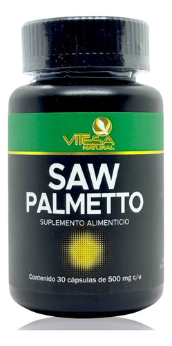 Saw Palmetto 30 Capsulas Vitesa