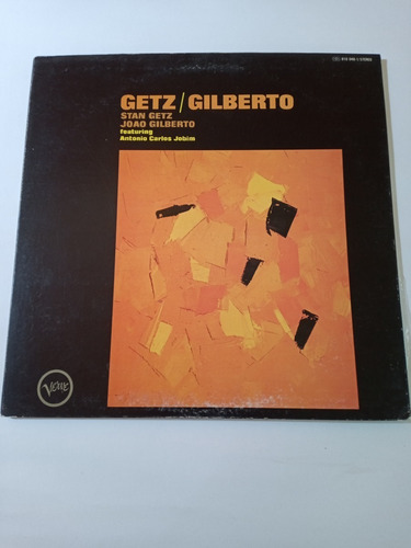 Stan Getz & Joao Gilberto - Getz Gilberto -lps Vinilos