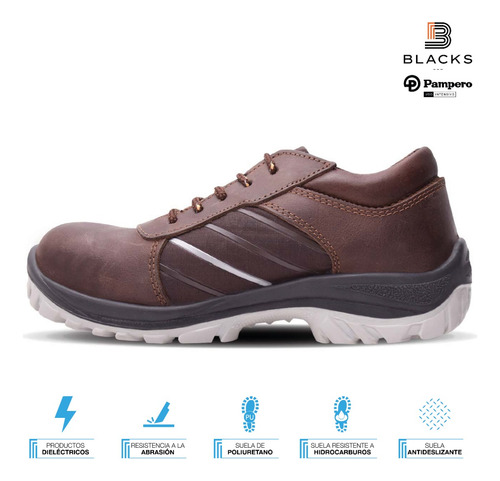 Zapatillas De Trabajo Pampero Urbano Con Puntera De Teflon