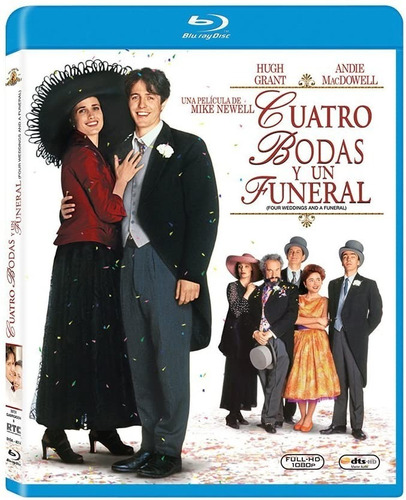 Cuatro Bodas Y Un Funeral | Blu Ray Película Nuevo
