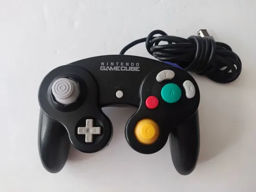 Control Original Para Nintendo Gamecube Color Negro (Usado)