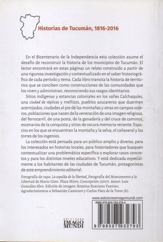 At- Im- Ht- Historia Del Municipio De Concepción De Tucumán