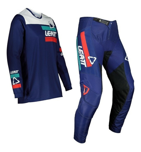 Conjunto Equipo Leatt 3.5 Ride Enduro Motocross - Trapote