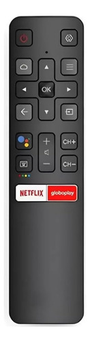 Controle Remoto Compatível Com Tcl Semp Smart Tv Universal