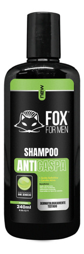 Shampoo Ant-caspa 240ml - Fox For Men