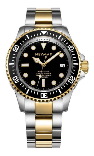 Reloj Hombre Neymar 116613ng Automático Pulso Dorado En