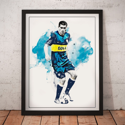 Cuadro Futbol - Boca Juniors - Juan Roman Riquelme