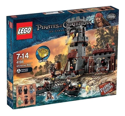 Bloques para armar Lego Disney Whitecap Bay 746 piezas en caja