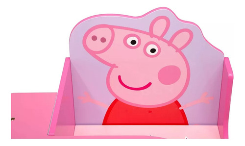 Escritorio Pupitre De Madera Infantil Peppa Pig