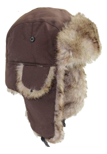 Gorro Aswer Trapper Warm Russian Para Esquí Invierno Color Talle Diseño De La Tela