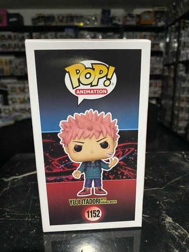 Funko Pop Yuji Itadori With Sukuna Mouth Exclusivo Ht Expo