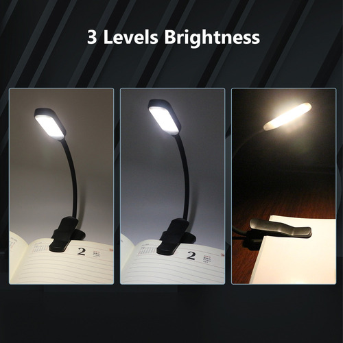 I Led Recargable Luz Del Libro De La Noche De Lectura De La