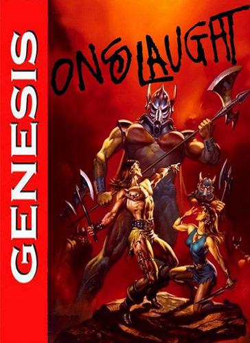 Cartucho Onslaught (hack Spatacus) | 16 Bits -museum Games-