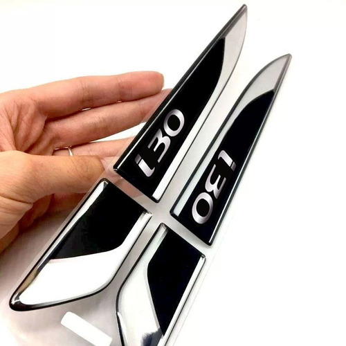 Aplique Lateral Hyundai I30 Emblema Resinado Do Para-lama