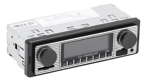Retro Vintage Coche Estéreo Con Bluetooth Aux Usb Fm