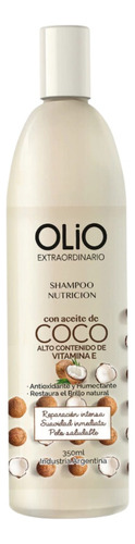 Olio Shampoo + Acondicionador + Aceite De Puntas Coco