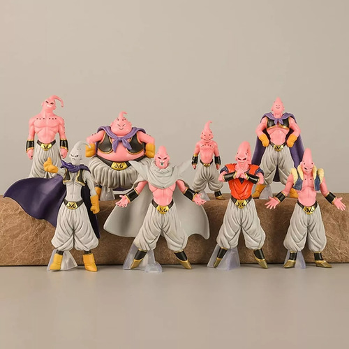 Set Pack De 8 Figuras De Maji Boo Dragon Ball Z