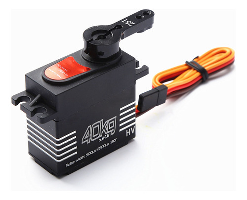 Servo Para Rc Car Digital De 40 Kg, 2 Piezas, Engranaje De M