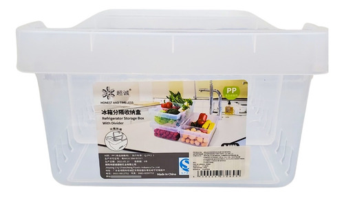 Organizador Multiusos Apilable Con Divisor Versátil Tapas