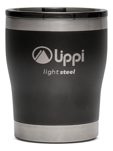 Botella Unisex Light Steel Tumbler 300 Ml Negro Lippi