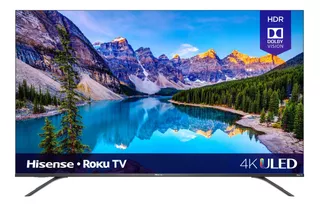 Televisor Hisense De 55'' Clase 4k Uhd Led Roku Smart Tv