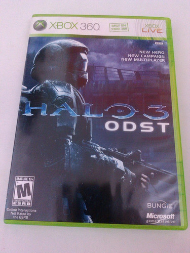 Halo 3 Odst 2 Discos Juego Original Usado Xbox 360 Entregaya