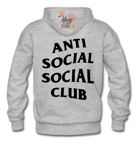 Poleron Estampado Anti Social Social Club, The King Store 10