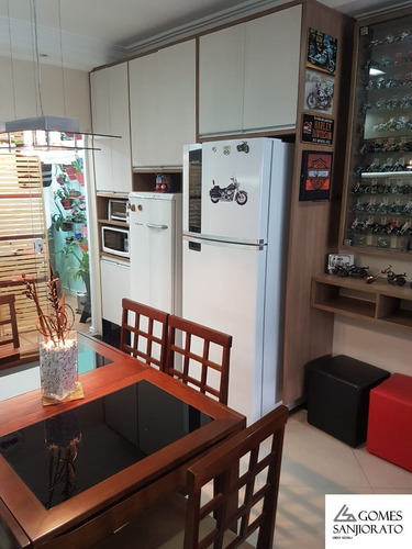 Imagem 11 de 30 de Sobrado Para A Venda Na Villa Scarpelli Em Santo André - Sp. - So00289 - 69510877