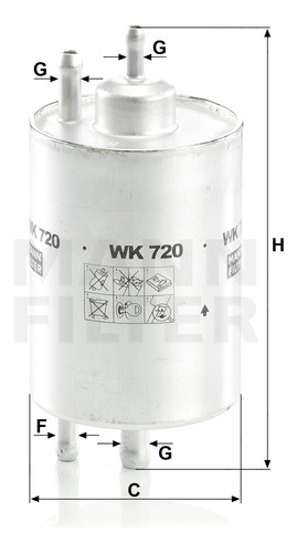 Filtro De Combustible Mercedes Benz Clk 97/03